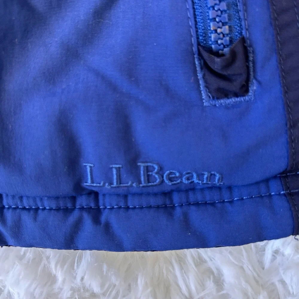 L.L. Bean Kids Blue‎ and Navy Raincoat